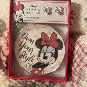 Disney Pink Minnie Mouse Jewelry Box